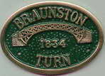 Brass Plaque - Braunston Turn