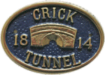 Brass Plaque - Crick Tunnel