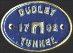 Brass Plaque - Dudley Tunnel