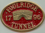 Brass Plaque - Foulridge Tunnel