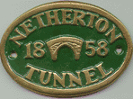 Brass Plaque - Netherton Tunnel