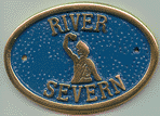 Brass Plaque - River Severn