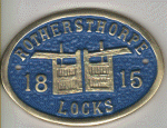 Brass Plaque - Rothersthorpe Locks