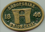 Brass Plaque - Shropshire Union Canal