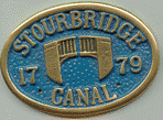 Brass Plaque - Stourbridge Canal