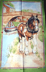 Tea Towel - Boat Horse