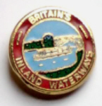 Britain's Inland Waterways lapel badge