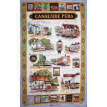 Tea Towel - Canalside Pubs