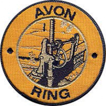 Avon Ring Embroidered Badge
