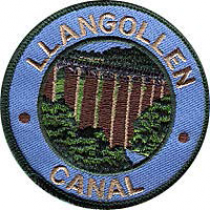 Llangollen Canal Embroidered Badge