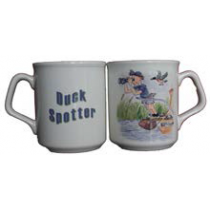 Duck Spotter (male) Mugs
