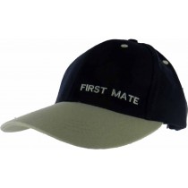 Baseball Blue Cap, Embroidered First Mate