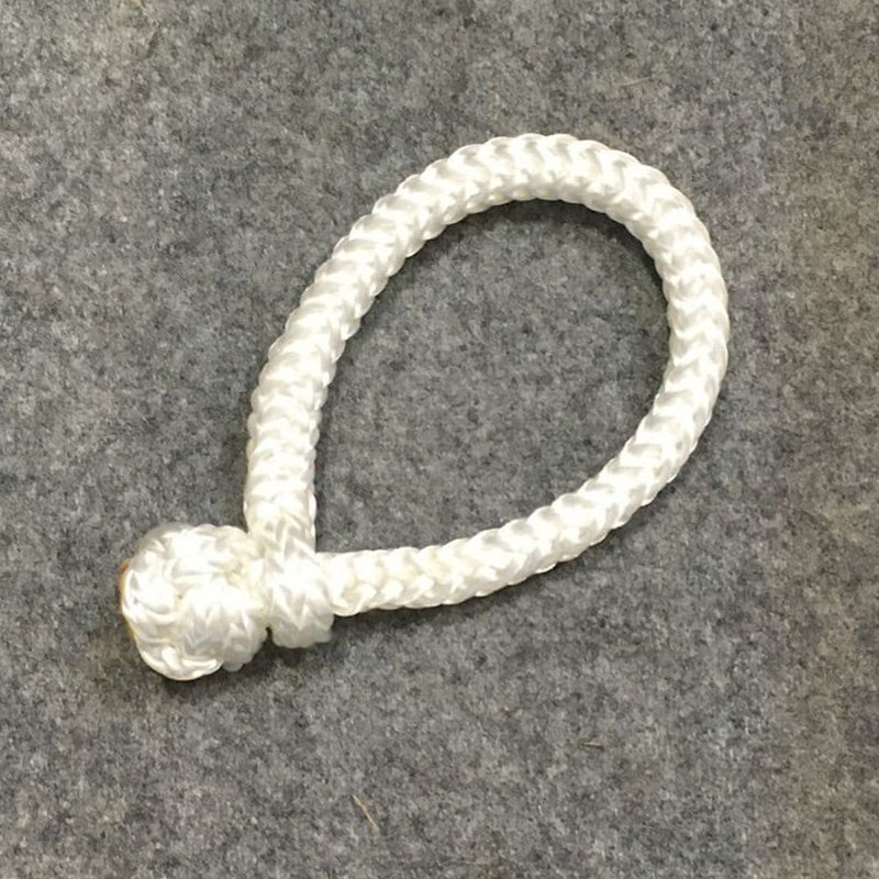 Soft Rope Shackle (Polyester) - White 