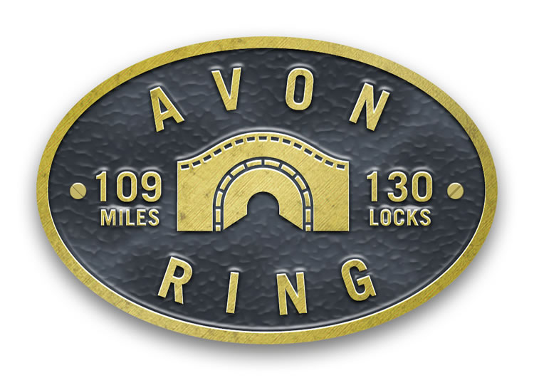Avon Ring - Metal Oval Bridge Plaque Magnet