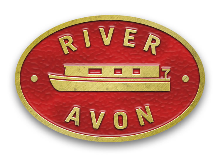 River Avon - Metal Oval Bridge Plaque Magnet