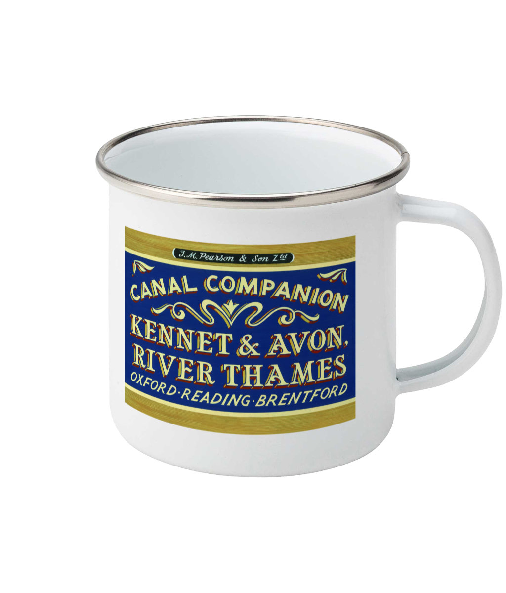 Pearson Canal Companion Enamel Mug - Kennet & Avon