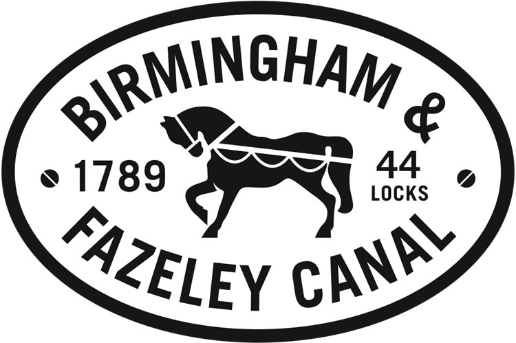 Birmingham & Fazeley Canal Vinyl Bridge Plaque Magnet