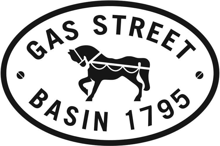 Gas Street Basin Vinyl Bridge Plaque Magnet