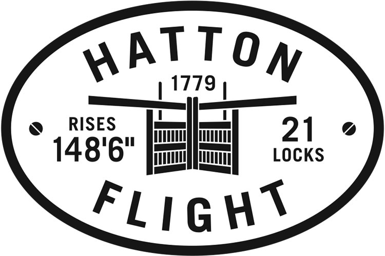Hatton Flight Vinyl Bridge Plaque Magnet