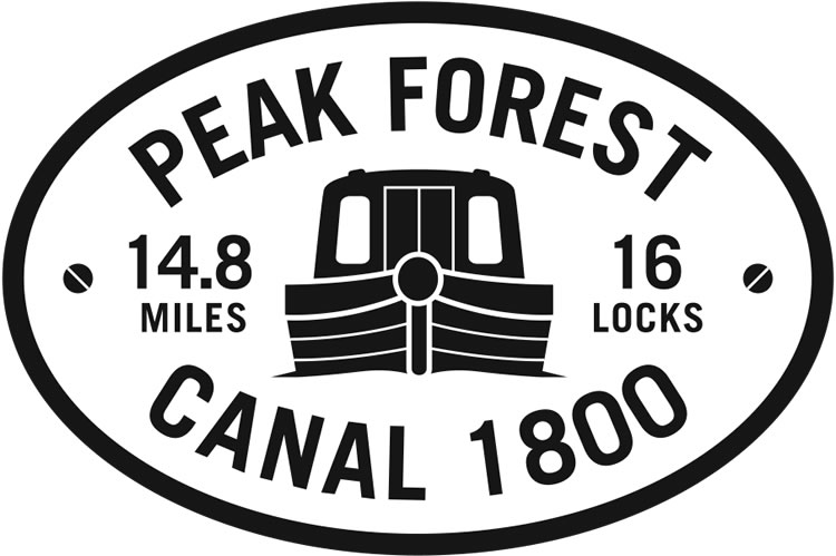 Peak Forest Canal Vinyl Bridge Plaque Magnet