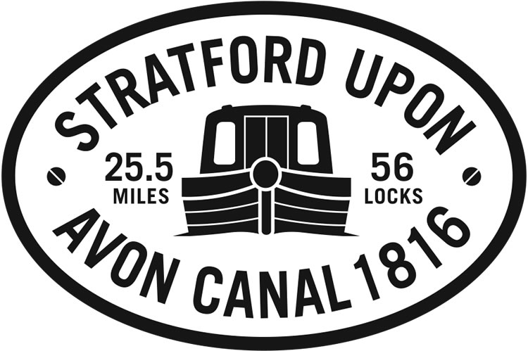 Stratford upon Avon Canal Vinyl Bridge Plaque Magnet