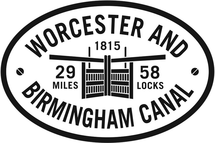 Worcester and Birmingham Canal Vinyl Bridge Plaque Magnet