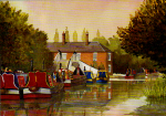 Card - Allan - Workboats at the Stop House