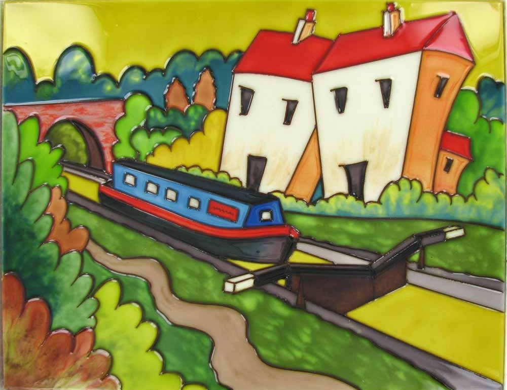 Glass Panel - Lock Keepers Cottage - 33cm x 23cm