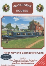 River Wey and Basingstoke Canal Waterway Routes DVD - Combined - (WR61C)