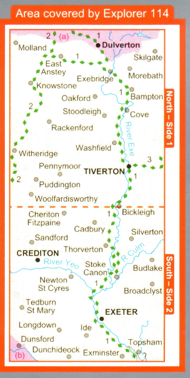 O.S.E. 114 - Exeter & the Exe Valley