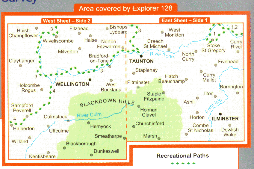 O.S.E. 128 - Taunton & Blackdown Hills