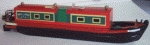 Holiday Narrowboat Model - Mallard - 20cm / 8 inches