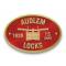 Audlem Locks - Metal Oval Bridge Plaque Magnet - view 1