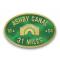 Ashby Canal - Metal Oval Bridge Plaque Magnet - view 1