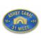 Ashby Canal - Metal Oval Bridge Plaque Magnet - view 4