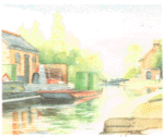 Nick Turley Print - Atherstone Coal Wharf