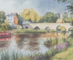 Nick Turley Print - Bidford on Avon