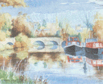 Nick Turley Print - Barrow Upon Soar