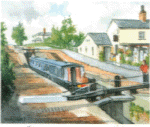 Nick Turley Print - Grindley Brook Staircase