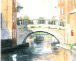 Nick Turley Print - Newbury Bridge