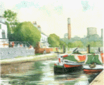 Nick Turley Print - Trent Lock, Long Eaton