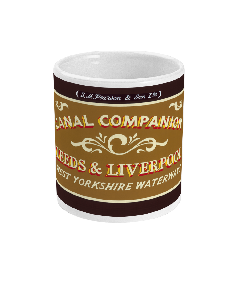 Pearson Canal Companion Ceramic Mug - Leeds & Liverpool