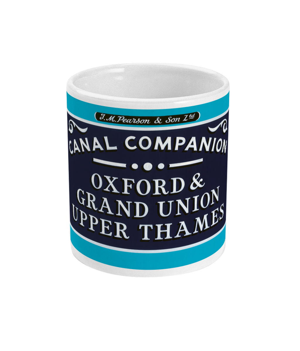 Pearson Canal Companion Ceramic Mug - Oxford & Grand Union Canals