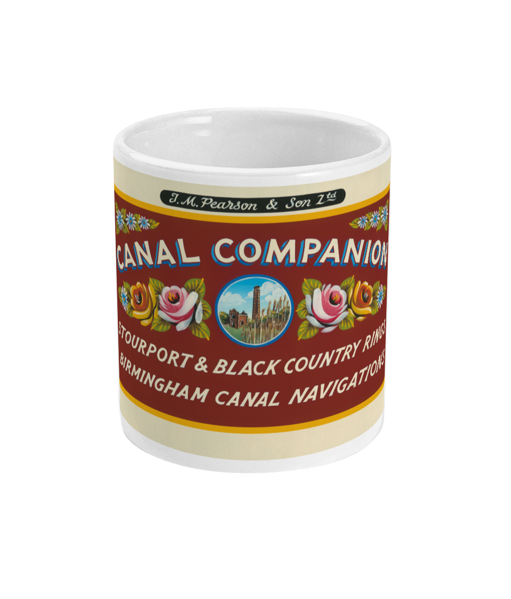 Pearson Canal Companion Ceramic Mug - Stourport And Black Country Rings
