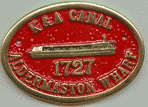 Brass Plaque - Aldermaston Wharf