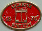 Brass Plaque - Anderton Boat Lift