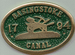 Brass Plaque - Basingstoke Canal