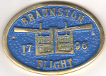 Brass Plaque - Braunston Flight