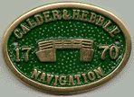 Brass Plaque - Calder & Hebble Navigation