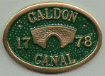 Brass Plaque - Caldon Canal